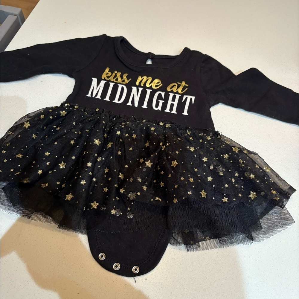 New Years Eve baby Dress-6 Months